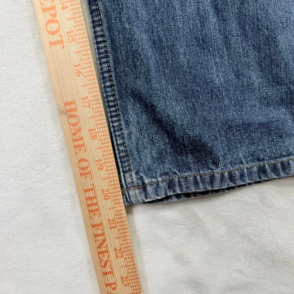 Tony Hawk Boys Carpenter Jeans Size 8 Blue Denim Relaxed Straight Leg Skate Pant